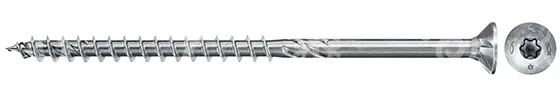 vrut se zápustnou hlavou 6 x 120 mm, TX30, bílý zinek, 100ks, FPF II CTP, FISCHER, částečný závit
